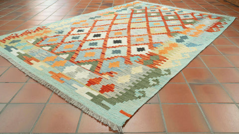 Handmade Afghan Kilim - 309711