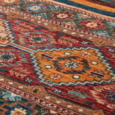 Handmade Afghan Kharjeen rug - 309761