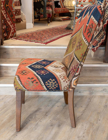 Handmade Turkish kilim Dining Chairs- 3097801 pair A