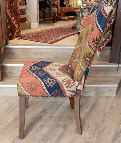 Handmade Turkish kilim Dining Chairs- 3097801 pair A