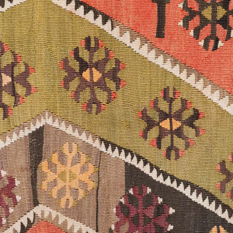 Handmade Turkish kilim Dining Chairs- 309801 pair B