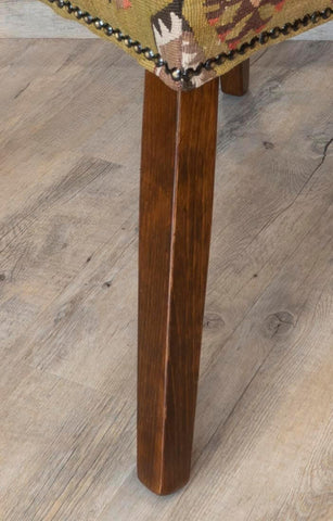 Handmade Turkish kilim Dining Chairs- 309801 pair B