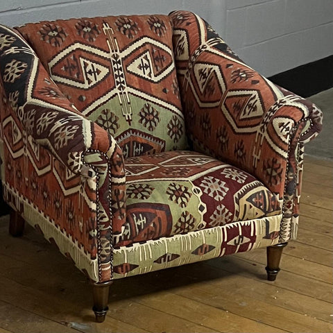 Handmade Turkish kilim Lenny Chair - WS309802