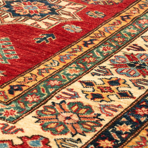 Handmade Afghan Kazak rug - 309833