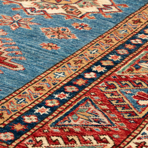 Handmade fine Afghan Kazak rug - 309836