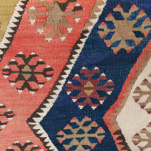 Medium Turkish kilim covered stool - 309840