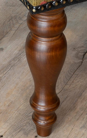 Medium Turkish kilim covered stool - 309840