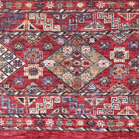 Handmade Afghan Kharjeen rug - ENR309844