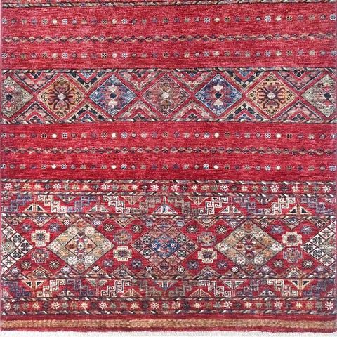 Handmade Afghan Kharjeen rug - ENR309844