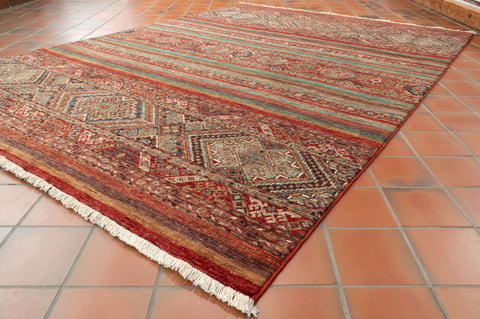 Handmade Afghan Kharjeen rug - 309846