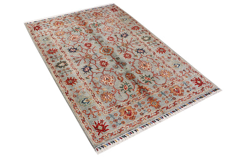 Handmade Afghan Sultani Rug - ENR309851