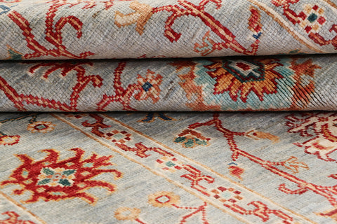 Handmade Afghan Sultani Rug - ENR309851