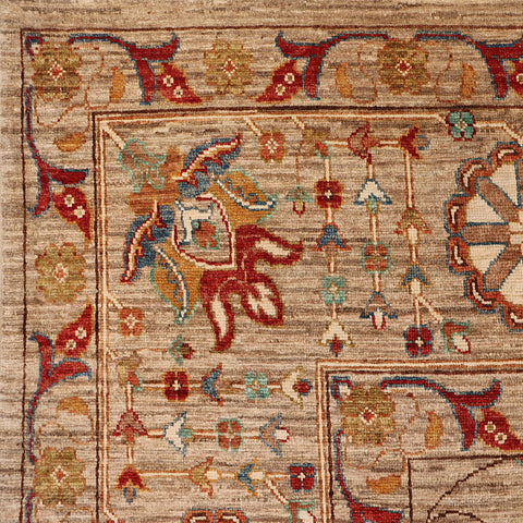 Handmade Afghan Sultani rug - ENR310448