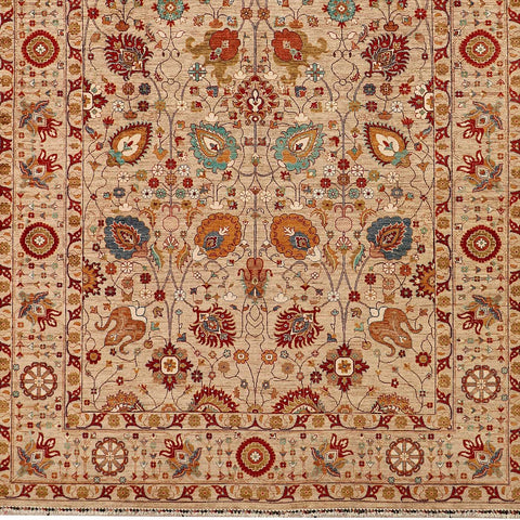 Handmade Afghan Sultani rug - ENR310448