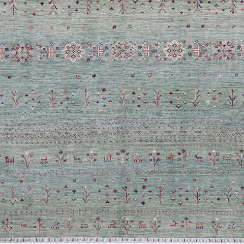 Handmade fine Afghan Loribaft carpet - ENR309871