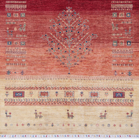 Handmade Afghan Loribaft rug - ENR309873