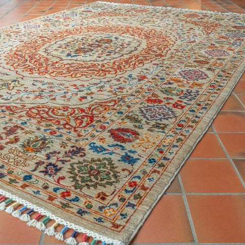 Handmade Afghan Hajijalili rug - 309899