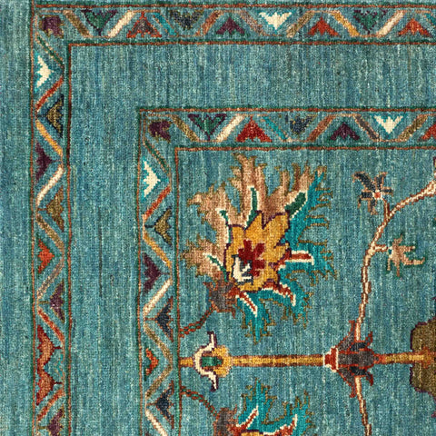 Handmade Afghan Sultani runner - ENR309901