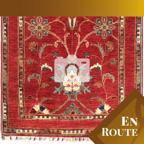 Handmade Afghan Sultani runner- ENR309904