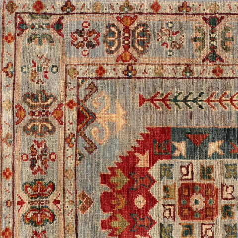 Handmade Afghan Tribal runner- ENR309905