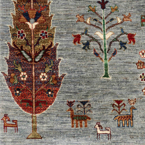 Handmade Afghan Kharjeen rug - ENR309926