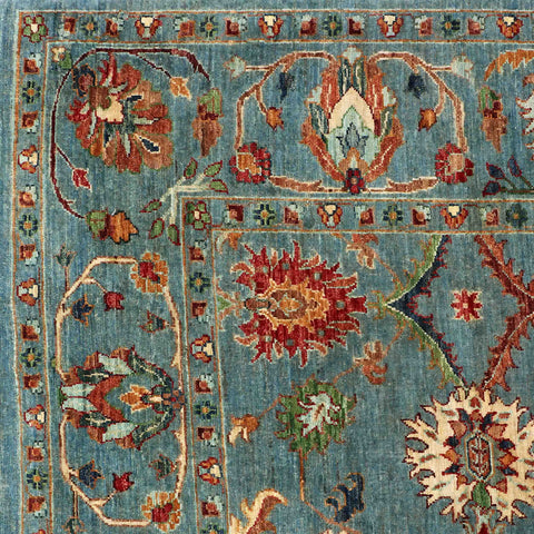 Handmade Afghan Sultani carpet - ENR309937