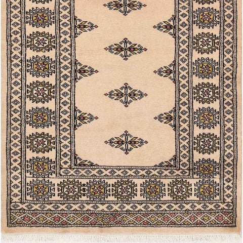 Handmade Butterfly design Bokhara rug - ENR309941