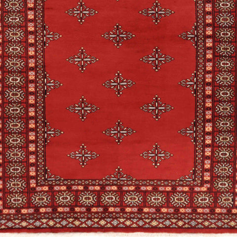 Handmade Butterfly design Bokhara rug - ENR309979