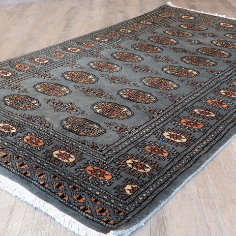 Handmade Mori Pakistan Bokhara Rug - 309991