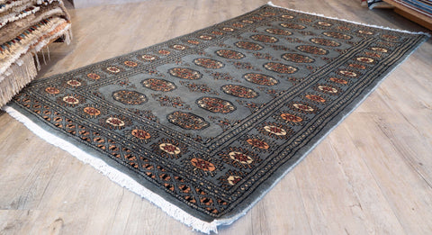 Handmade Mori Pakistan Bokhara Rug - 309991