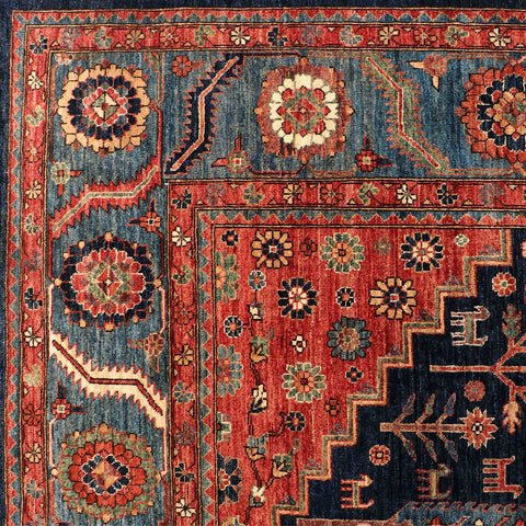 Handmade Afghan Choeb Rang rug - ENR309998