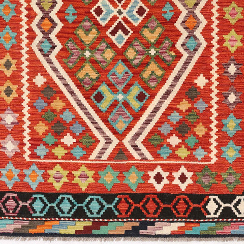 Handmade Afghan Kilim rug - 310004