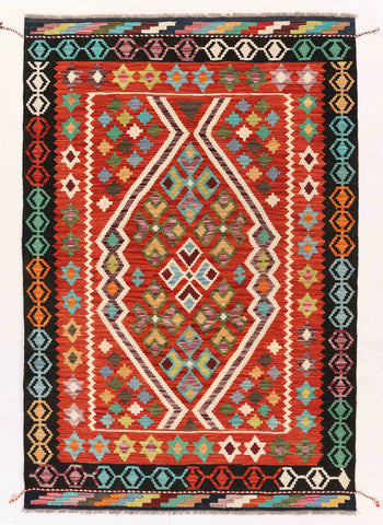 Handmade Afghan Kilim rug - 310004