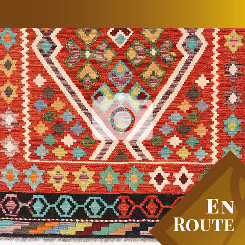 Handmade Afghan Kilim rug - 310004