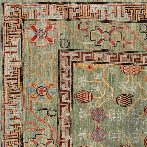 Handmade Afghan Khotan rug - ENR310007