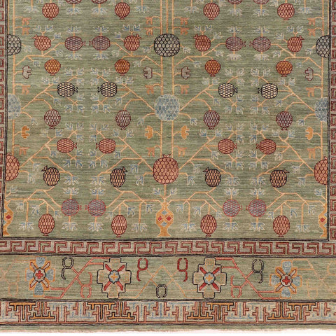 Handmade Afghan Khotan rug - ENR310007
