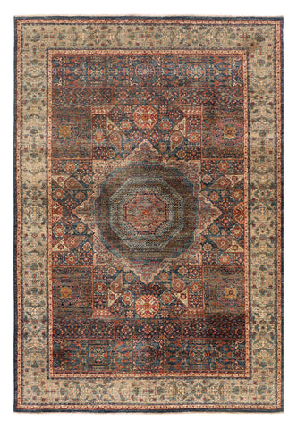 Handmade Afghan Mamluk rug - ENR310020