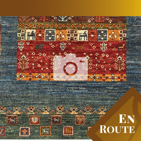 Handmade Afghan Loribaft rug - ENR310025