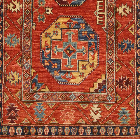 Handmade Afghan Ersari rug - ENR310037