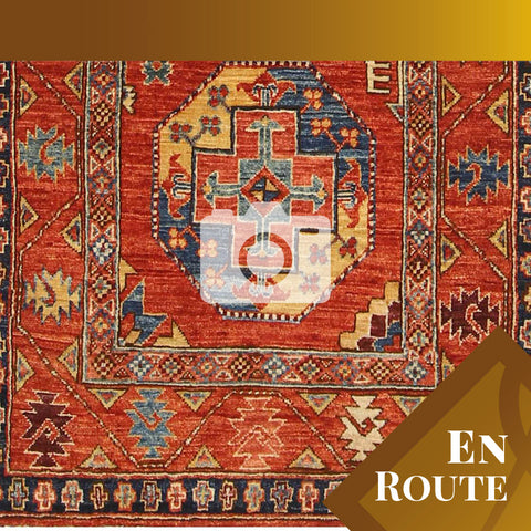 Handmade Afghan Ersari rug - ENR310037