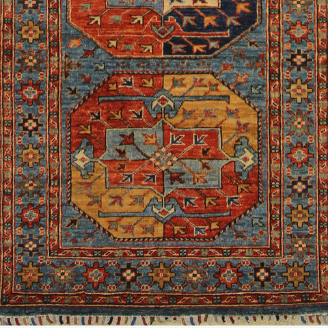 Handmade Afghan Ersari short runner - ENR310039