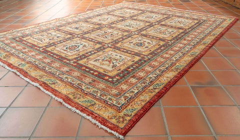 Handmade fine Afghan Aryana rug - 310048