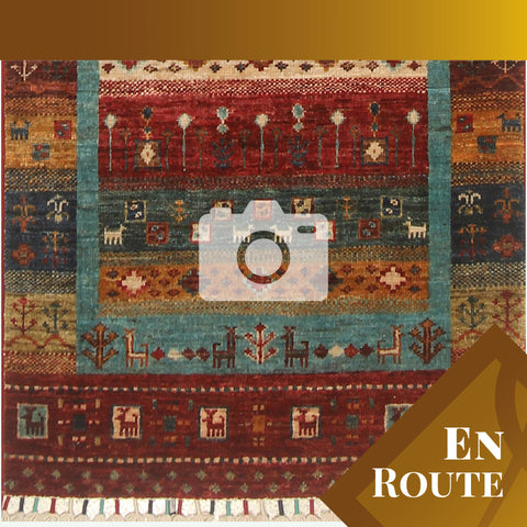 Handmade Afghan Loribaft runner- ENR310061