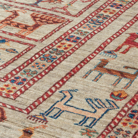 Handmade Afghan Kharjeen rug - 310075