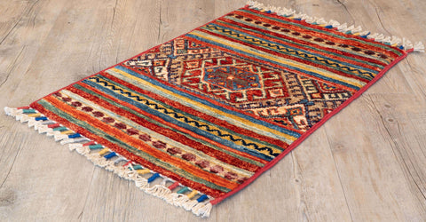 Handmade Afghan Kharjeen mat - 310079