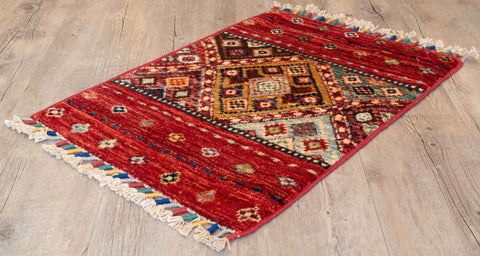 Handmade Afghan Kharjeen mat - 310080