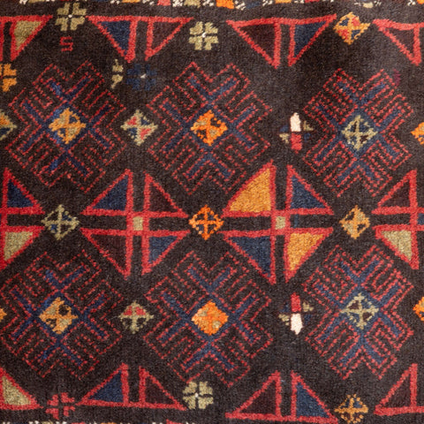 Handmade Afghan Bolesht cushion - 310236