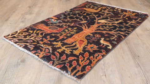 Handmade Afghan arts and craft rug - 310267