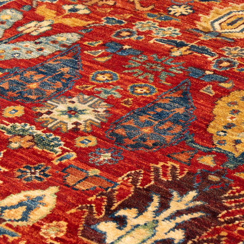 Handmade Afghan Choeb Rang rug - 310268