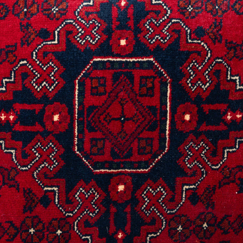 Handmade Afghan Kunduz Pile Cushion - 310277